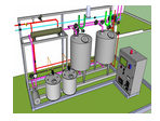 Automatic CIP online cleaning module